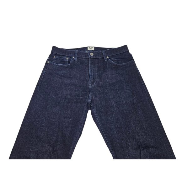 Flint And Tinder Straight Fit Tapered Jeans Mens 32x32.5 Dark Wash Denim Stretch - Picture 2 of 15